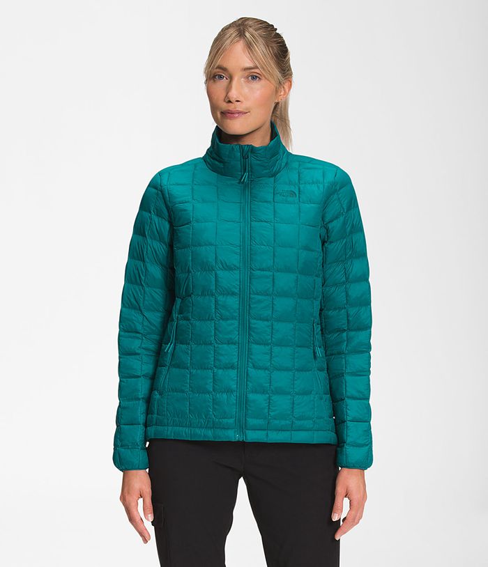 The North Face Argentina - Campera The Face Outlet - Campera Pluma The North Face Mujer Verde ThermoBall Estándar Recycled